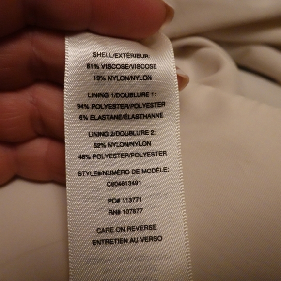 ALICE+OLIVIA black sheer palm overlay fit and flare cut-out back dress, size 4 - Picture 2 of 5